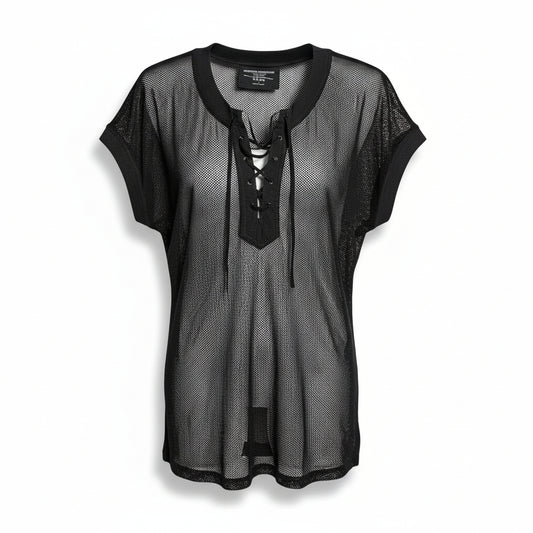 Majestic Filatures du Lion Mesh Tee  Size: 2