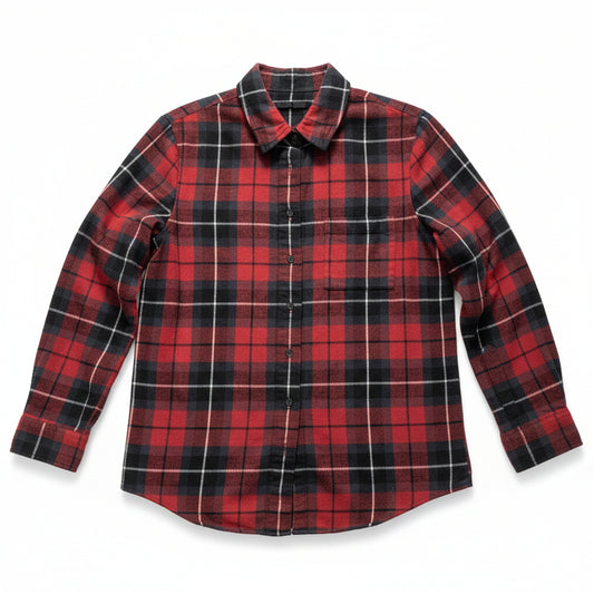 Jenny Kayne Plaid Flannel Size: M
