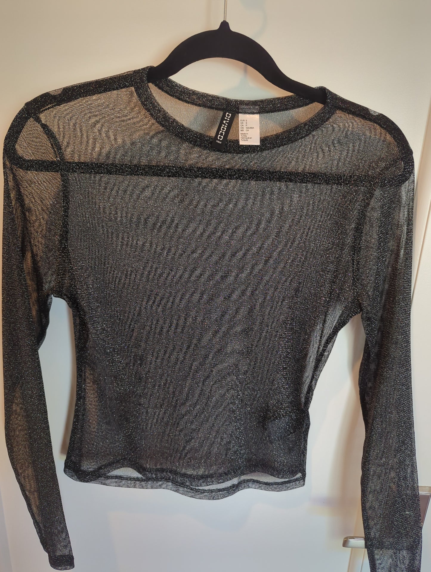 Divided H& M Sheer Top. Size S
