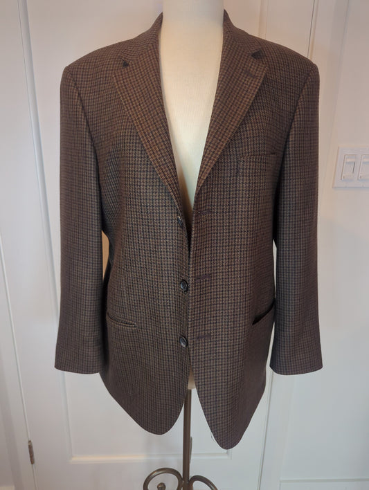 Stafford Checked Blazer  Size: L