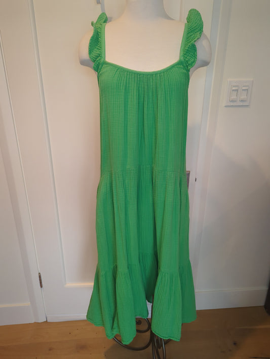 Xirena Green Gauze Dress Size:  XS