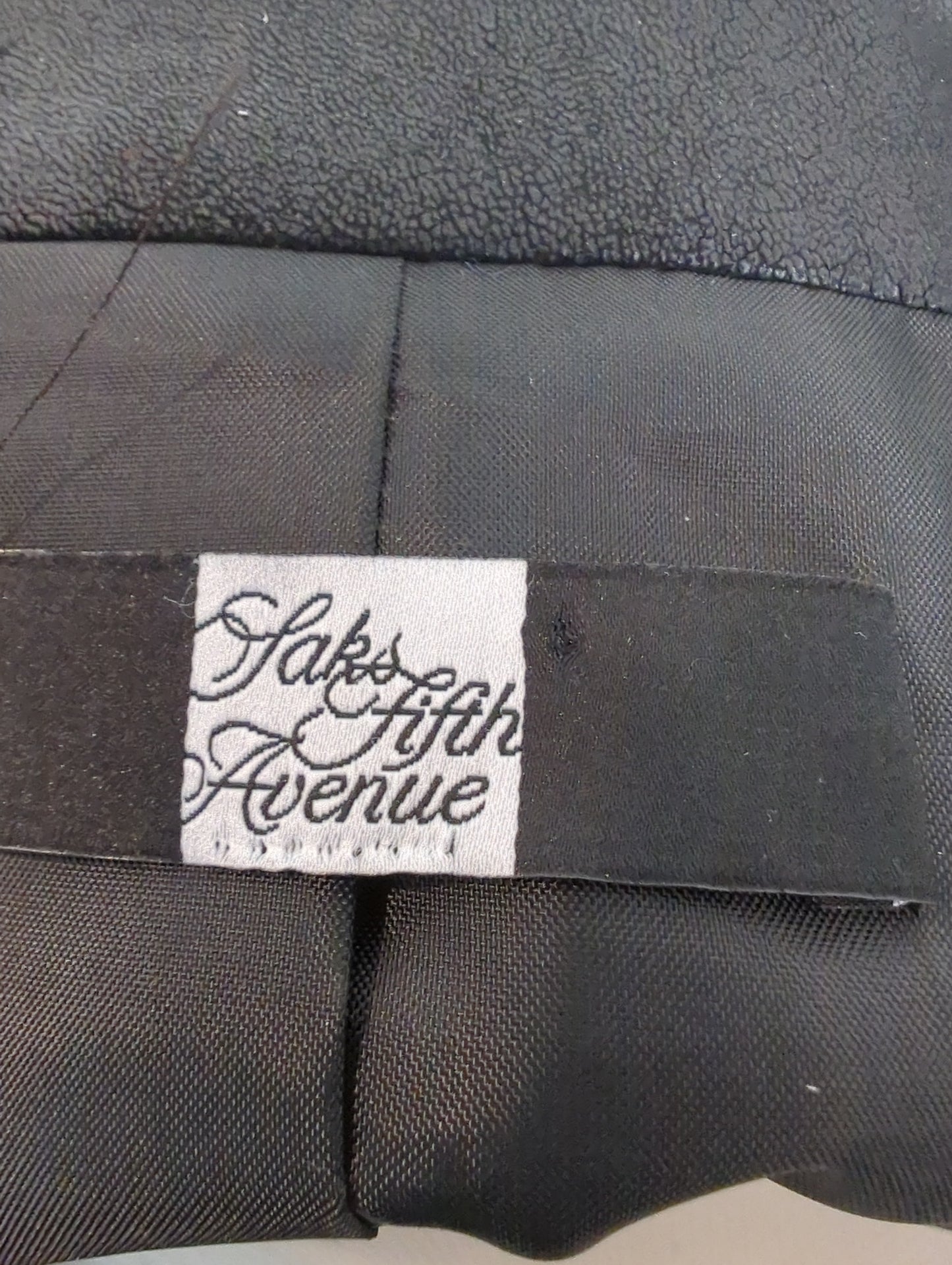 Saks Fifth Ave. Crepe Vest  Size: M/L