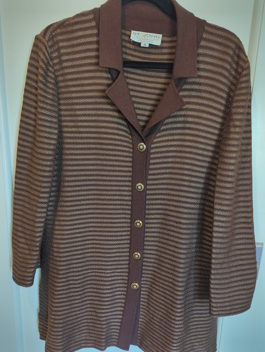 St. John Cardigan Size. 14