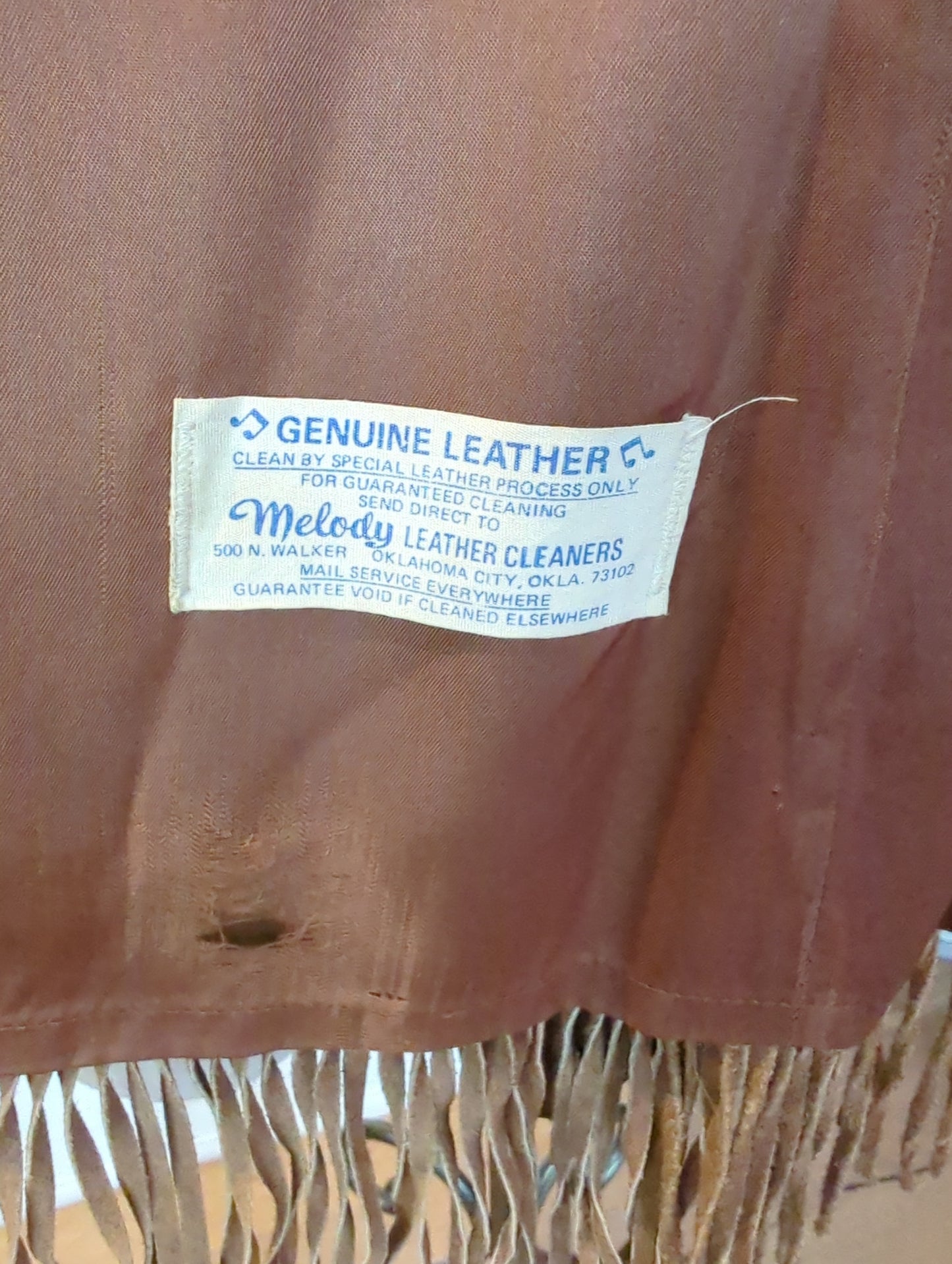 Pioneer Wear Vintage Suede Jacket Size: 12