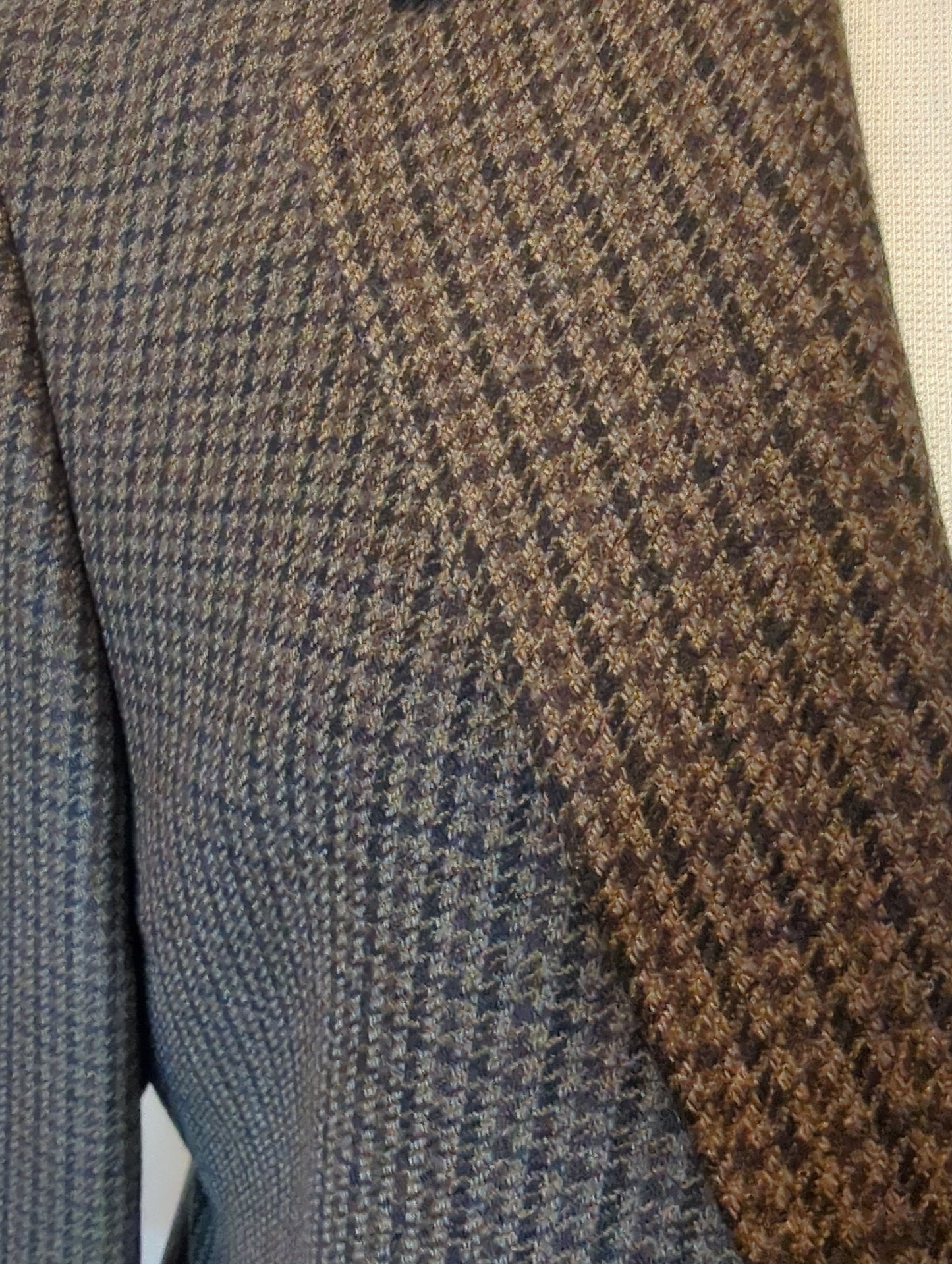 Stafford Checked Blazer  Size: L