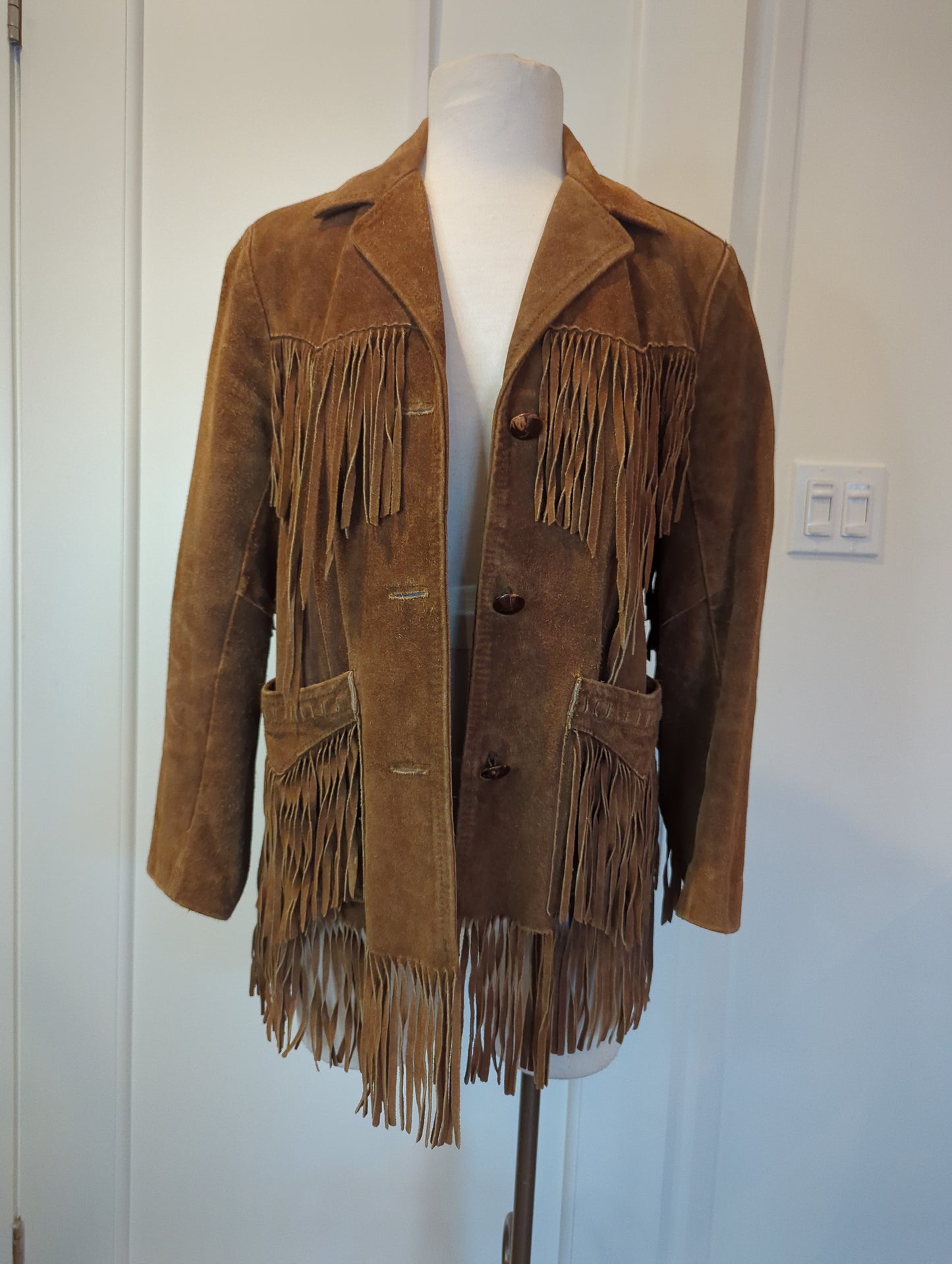 Pioneer Wear Vintage Suede Jacket Size: 12
