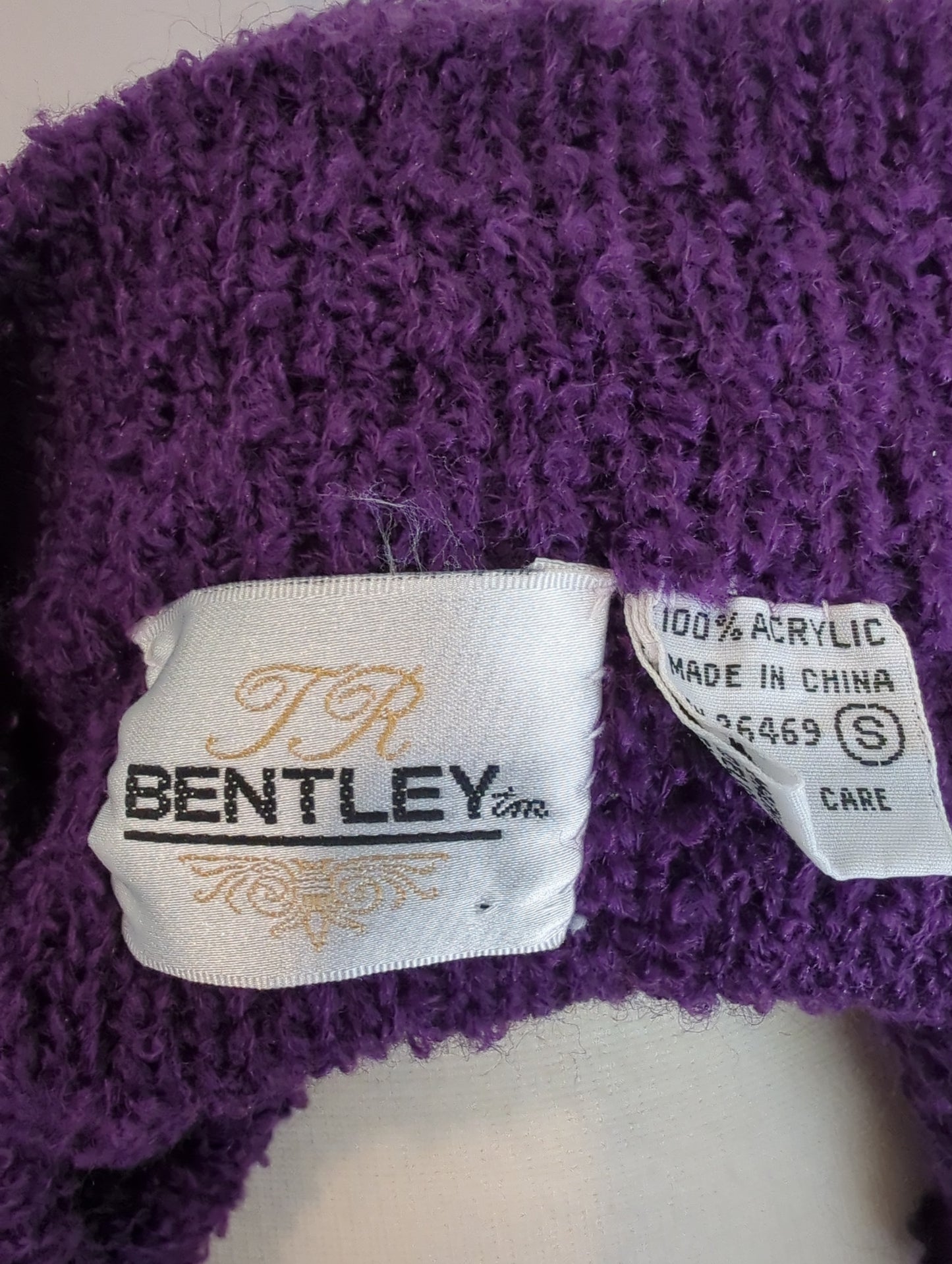 Bentley Vintage Cardgan  Size: S
