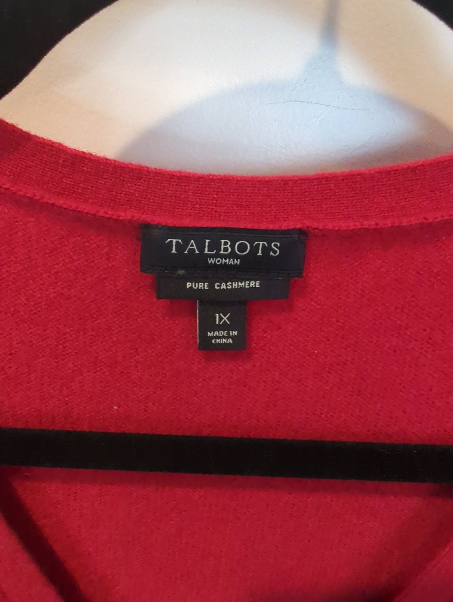 Talbots Cashmere Sweater  Size: 1X