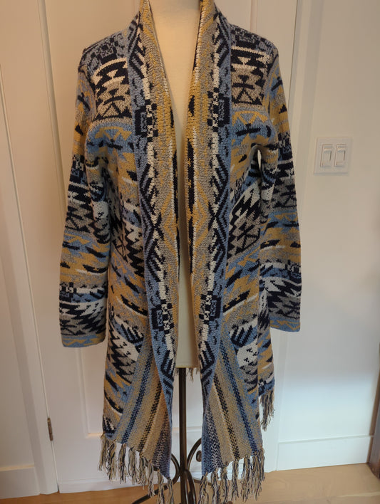 R Fashion Knit Duster Size: L/XL