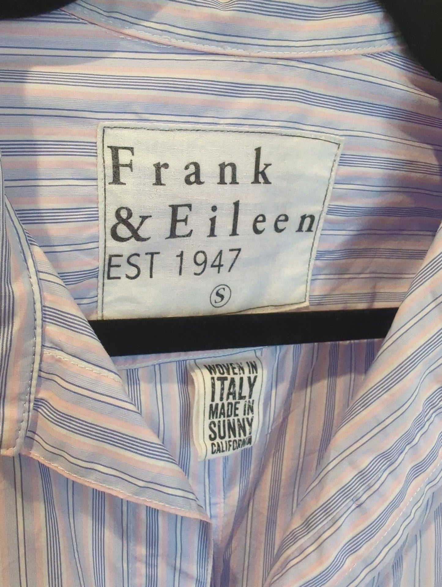 Frank & Eileen Barry Shirt  Size: S