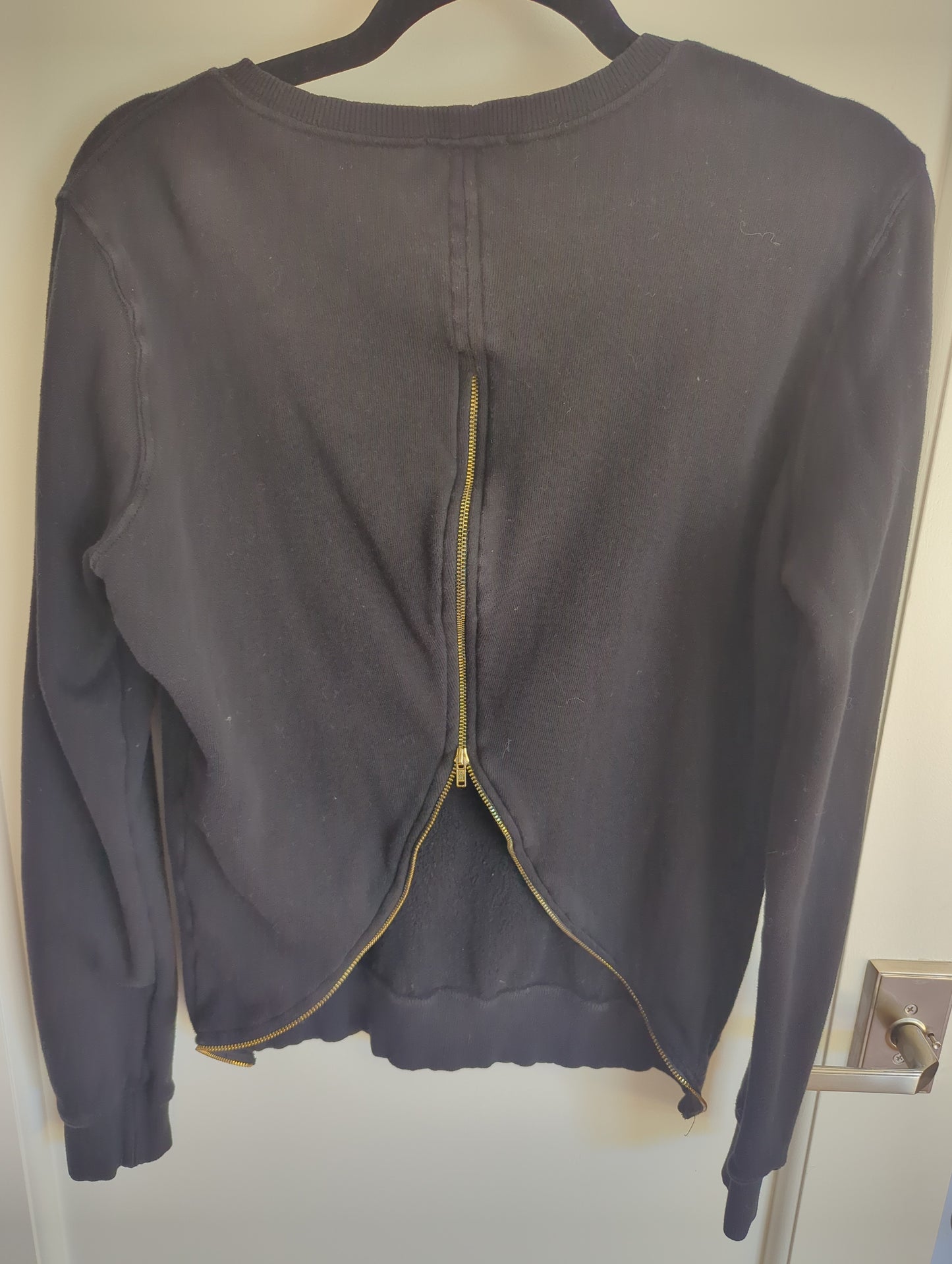 FRAME Zipper Back Top  Size: M