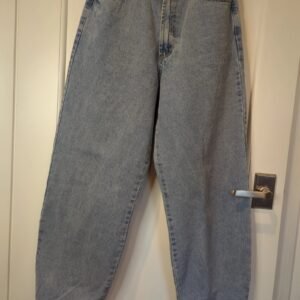 Flying Angel Hi Rise Barrel Jeans — Size 11