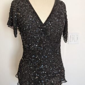 Adrianna Papell Beaded Top — Size XL