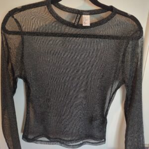 Divided H& M Sheer Top. Size S — Size s