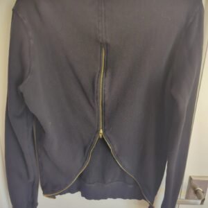 FRAME Zipper Back Top — Size M