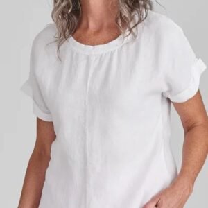 Flax Linen Tee — Size M