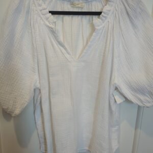 Just Living Gauze Top — Size L