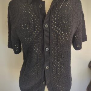 Levi's Sweater Camp Shirt — Size S