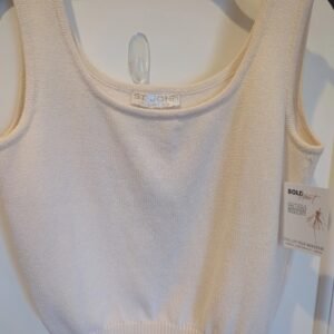 St. John Basics Ivory Tank — Size S/M