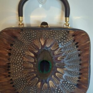 Purse Comeco Peacock & Pheasant Box Purse