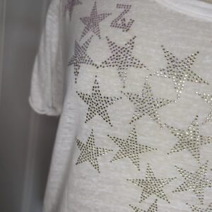 Zadig & Volataire Anya Stars Tee — Size XS