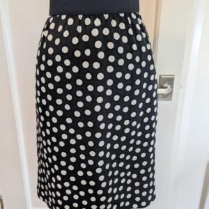 Akris Punto Polka Dot Skirt — Size 12/44