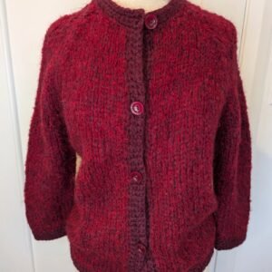Hallamore VINTAGE Red Size 10 Cardigan — Size 10
