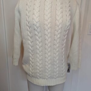Talbots Cable Knit Sweater — Size L