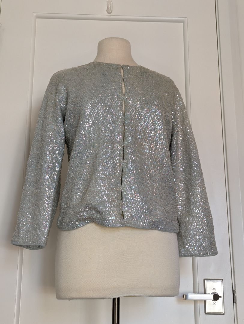 VINTAGE Herald Cardigan Sweater — Size 38