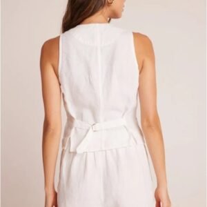 Bella Dahl Cinch Back Vest — Size L