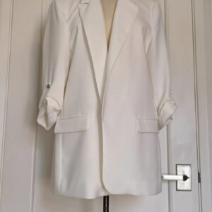 Zara Cream Blazer — Size XL