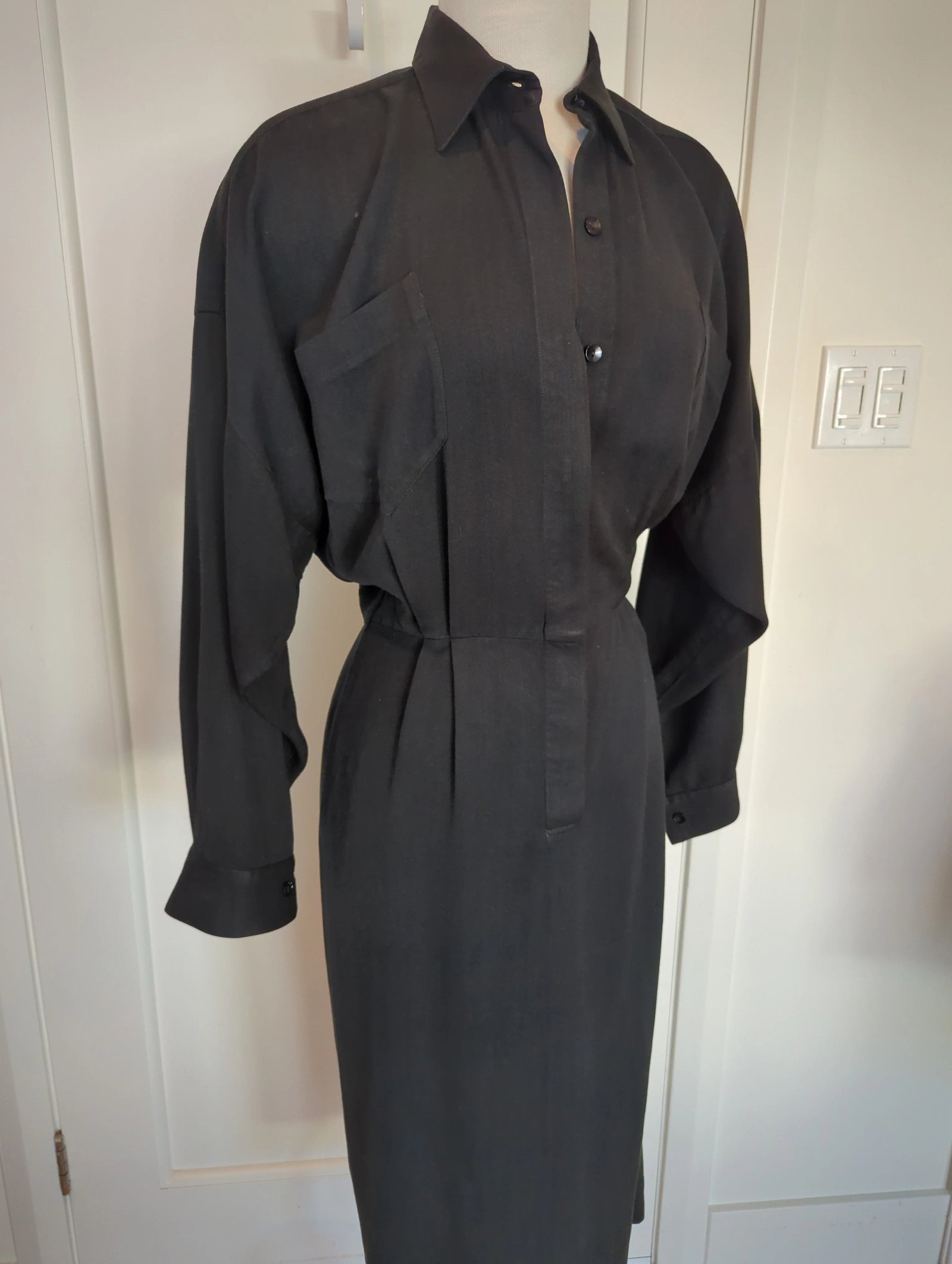 Norma Kamali Vintage Dress — Size 10