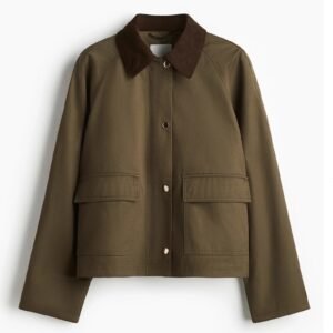 H&M Cropped Jacket — Size M