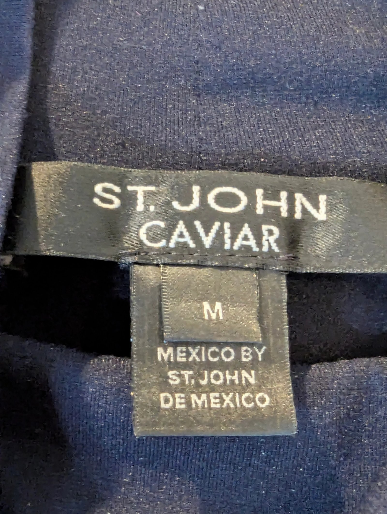 St. John Caviar Turtleneck — Size M - Image 2