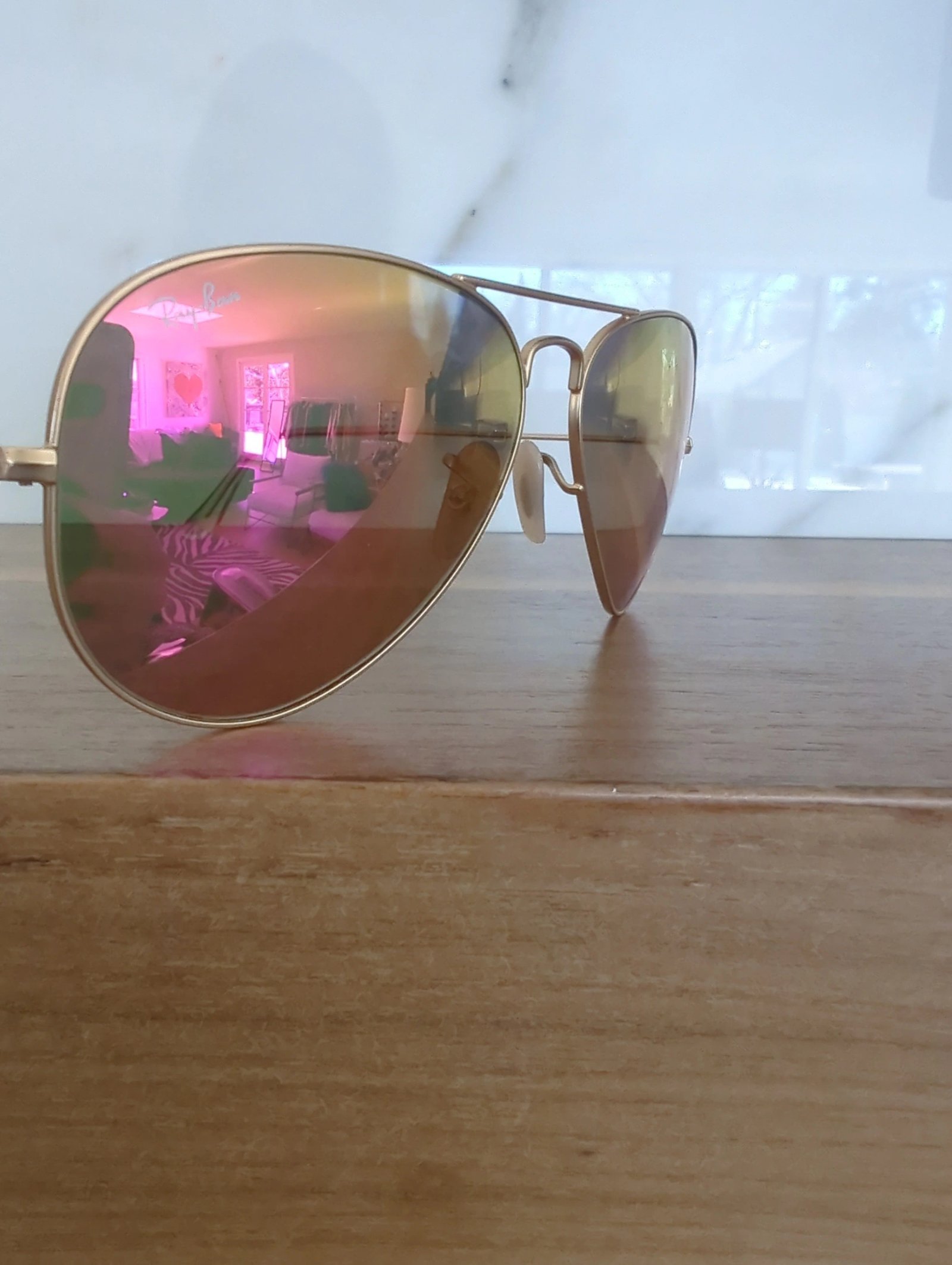 Sunglasses Ray Ban Aviator Flash - Image 2