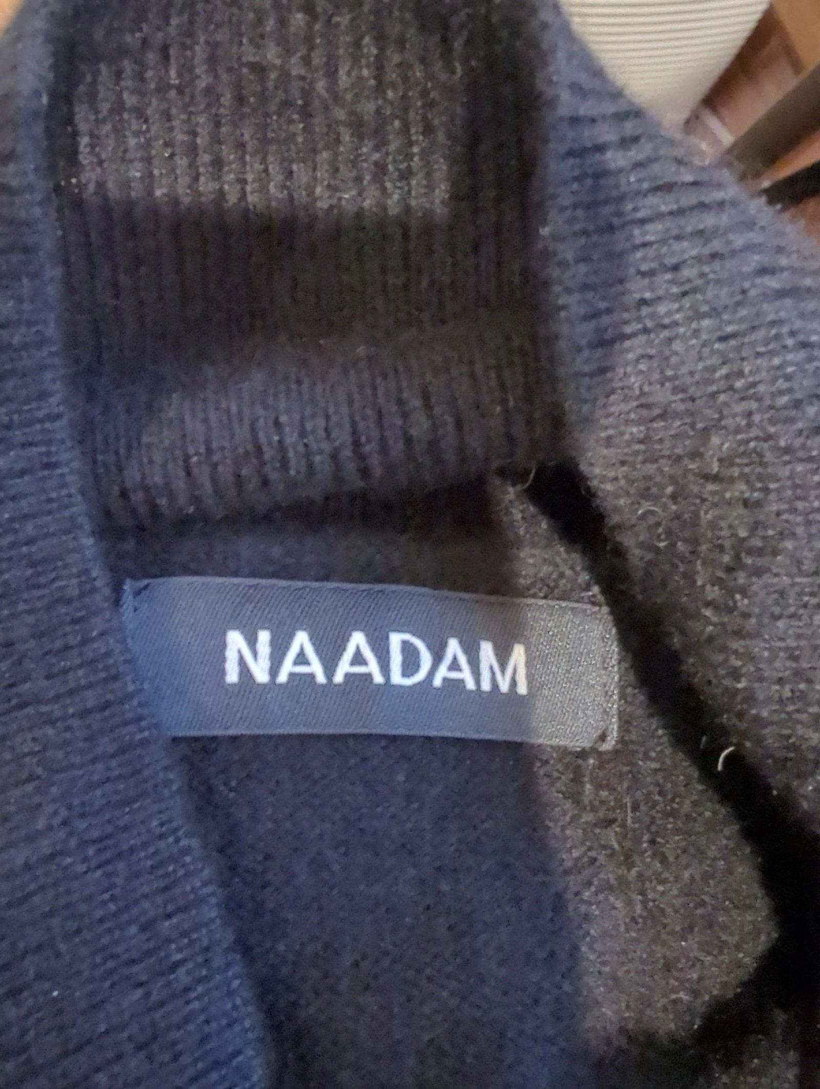 Naadam Cashmere Turtleneck Dress — Size L - Image 2