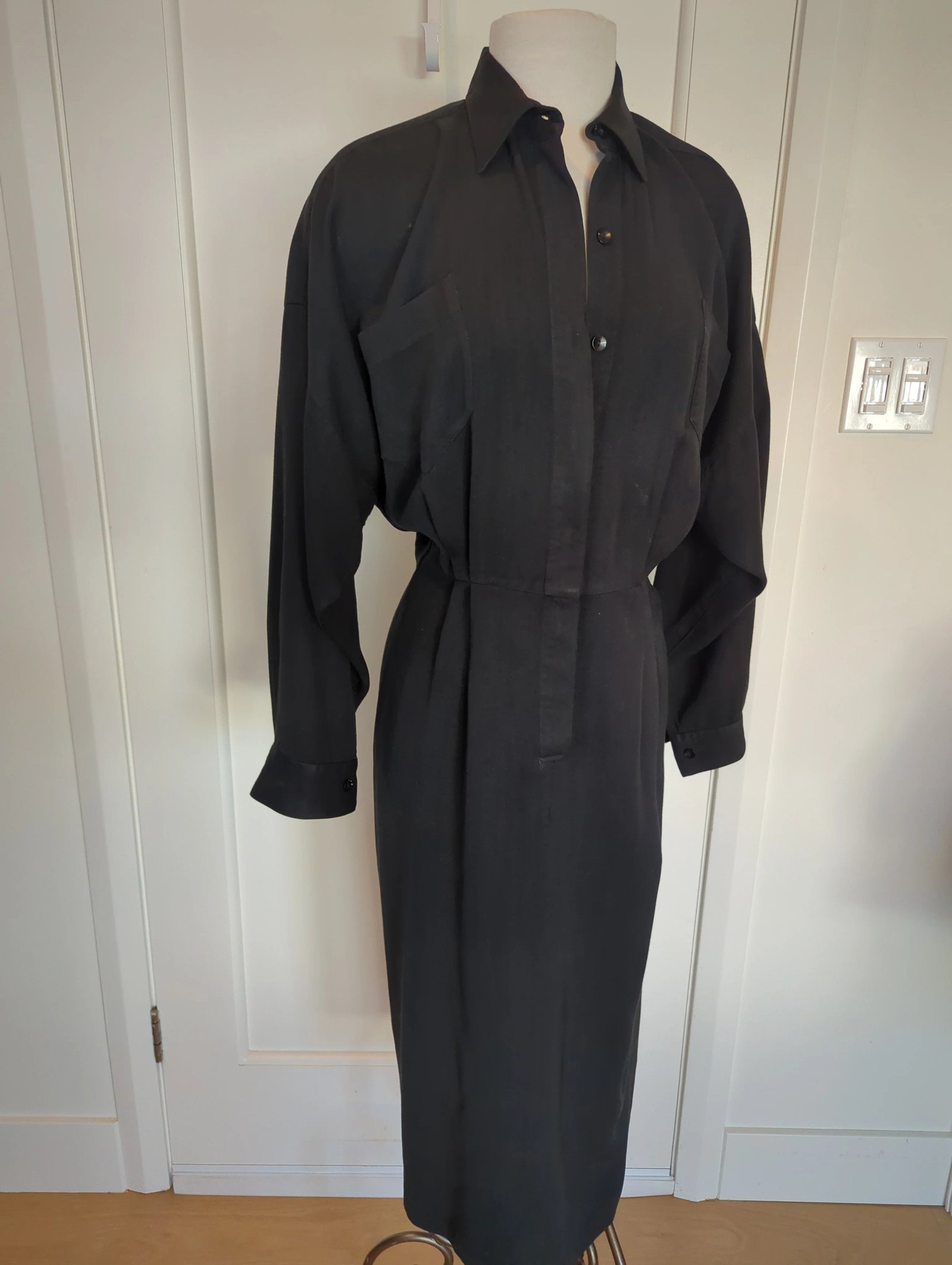 Norma Kamali Vintage Dress — Size 10 - Image 2