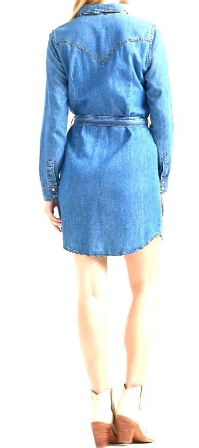 Wrangler Retro Denim Dress — Size XL - Image 3