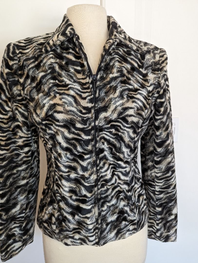 Ginacarlo Ferrari Vintage 80's Jacket — Size 4 - Image 3