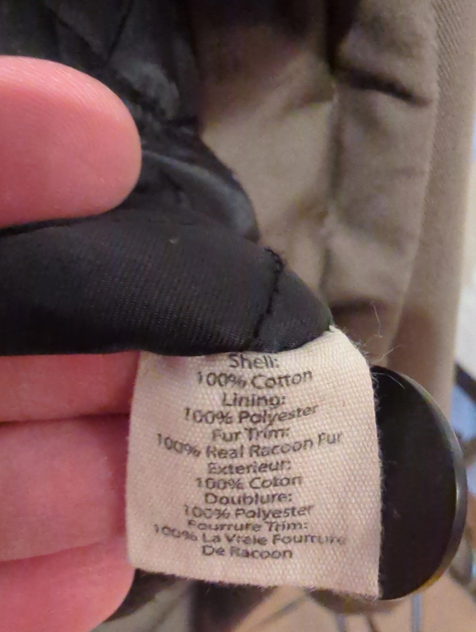 Elizabeth & James x Textile Parka — Size M - Image 3