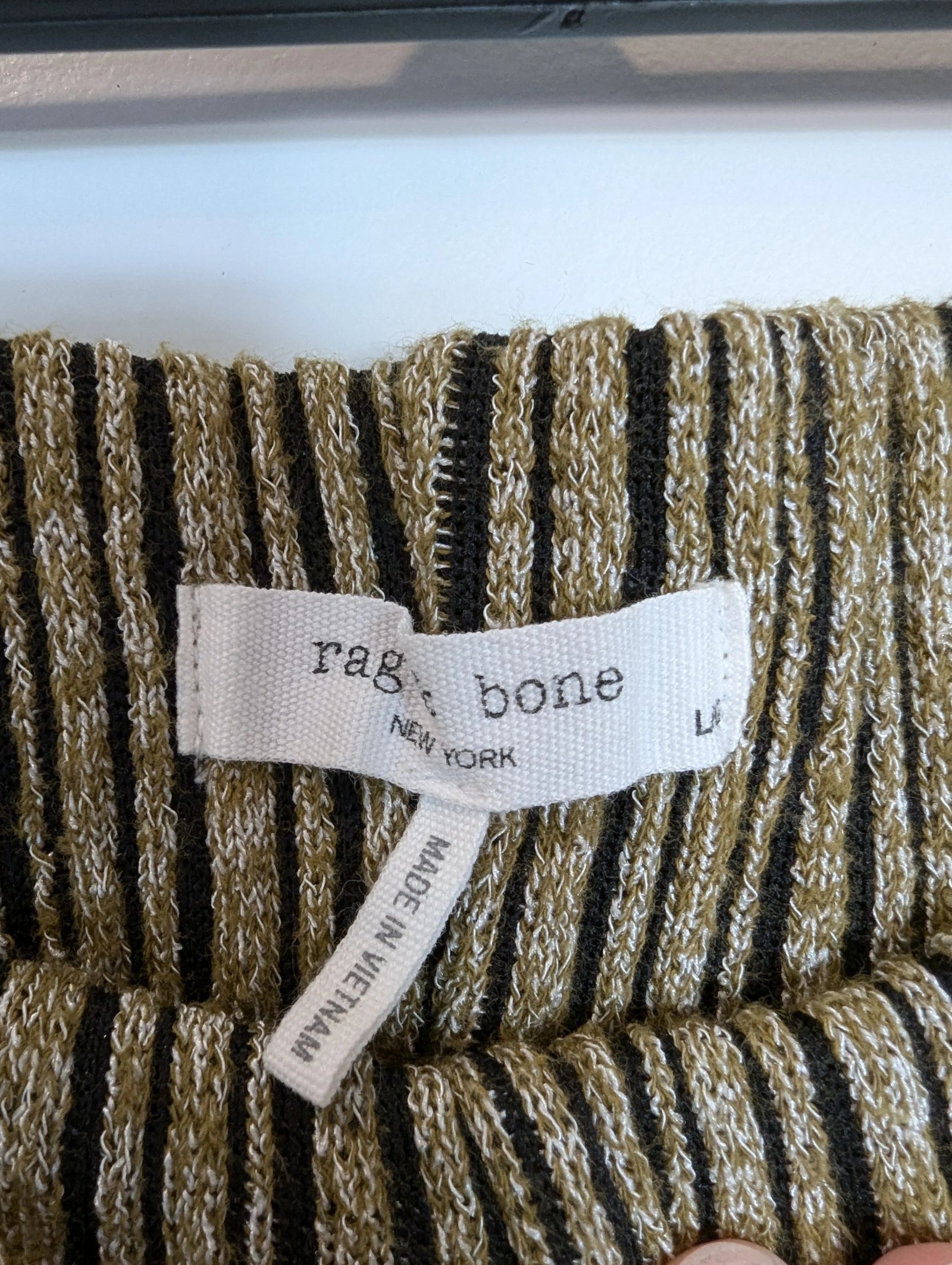 Rag & Bone Knit Pant — Size L - Image 3