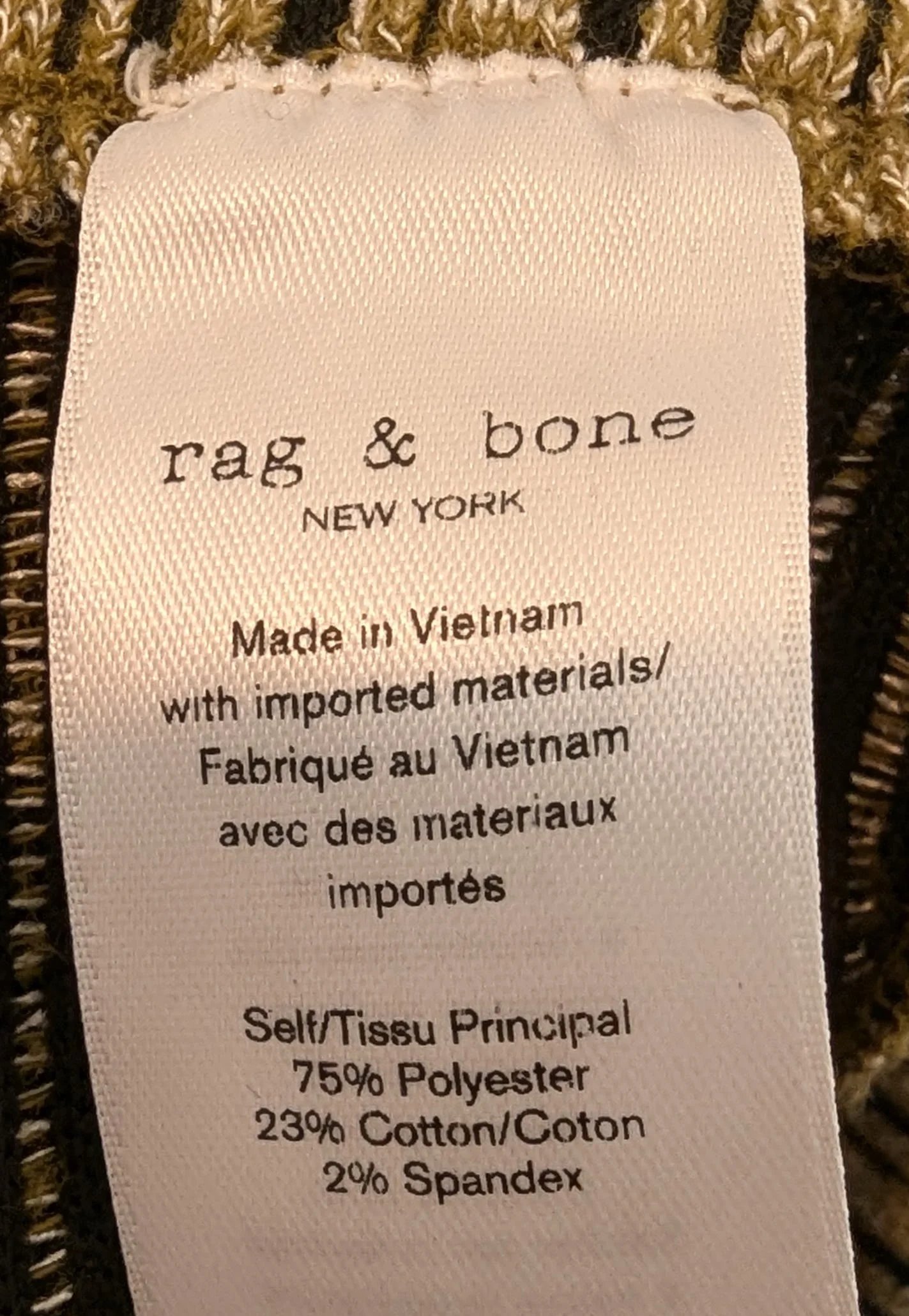 Rag & Bone Knit Pant — Size L - Image 4