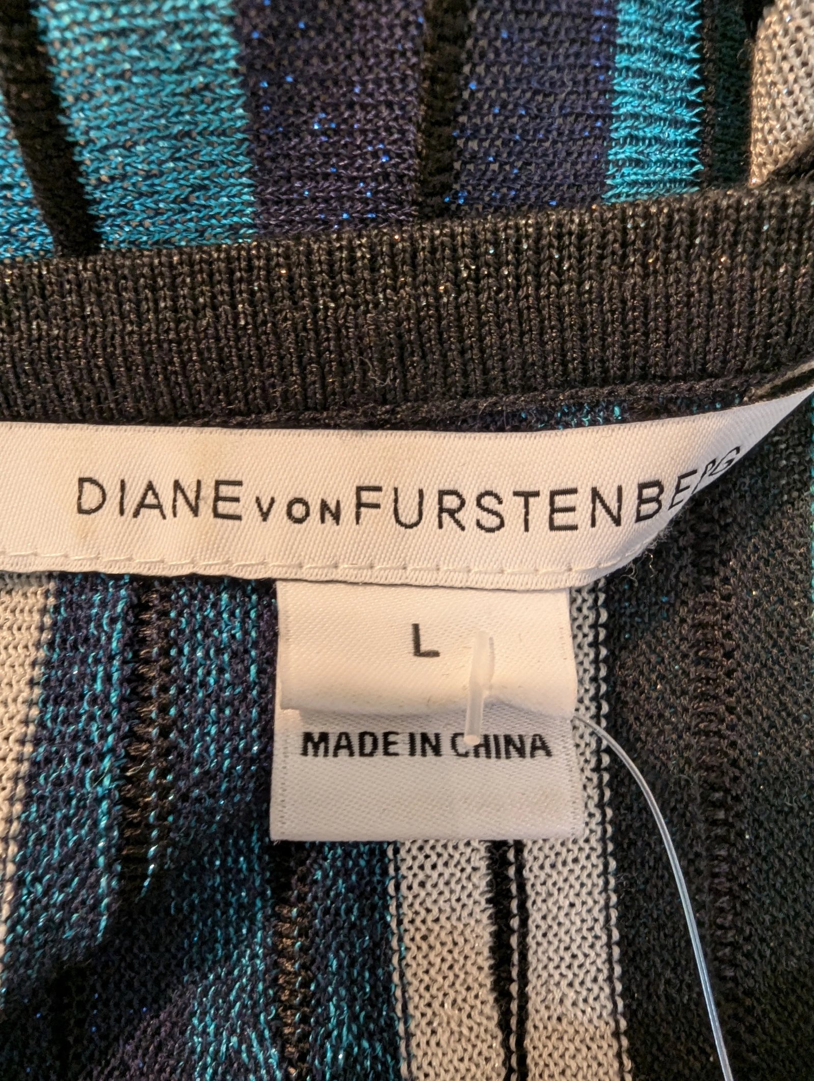 Diane von Furstenberg Cadenza Dress — Size L - Image 5