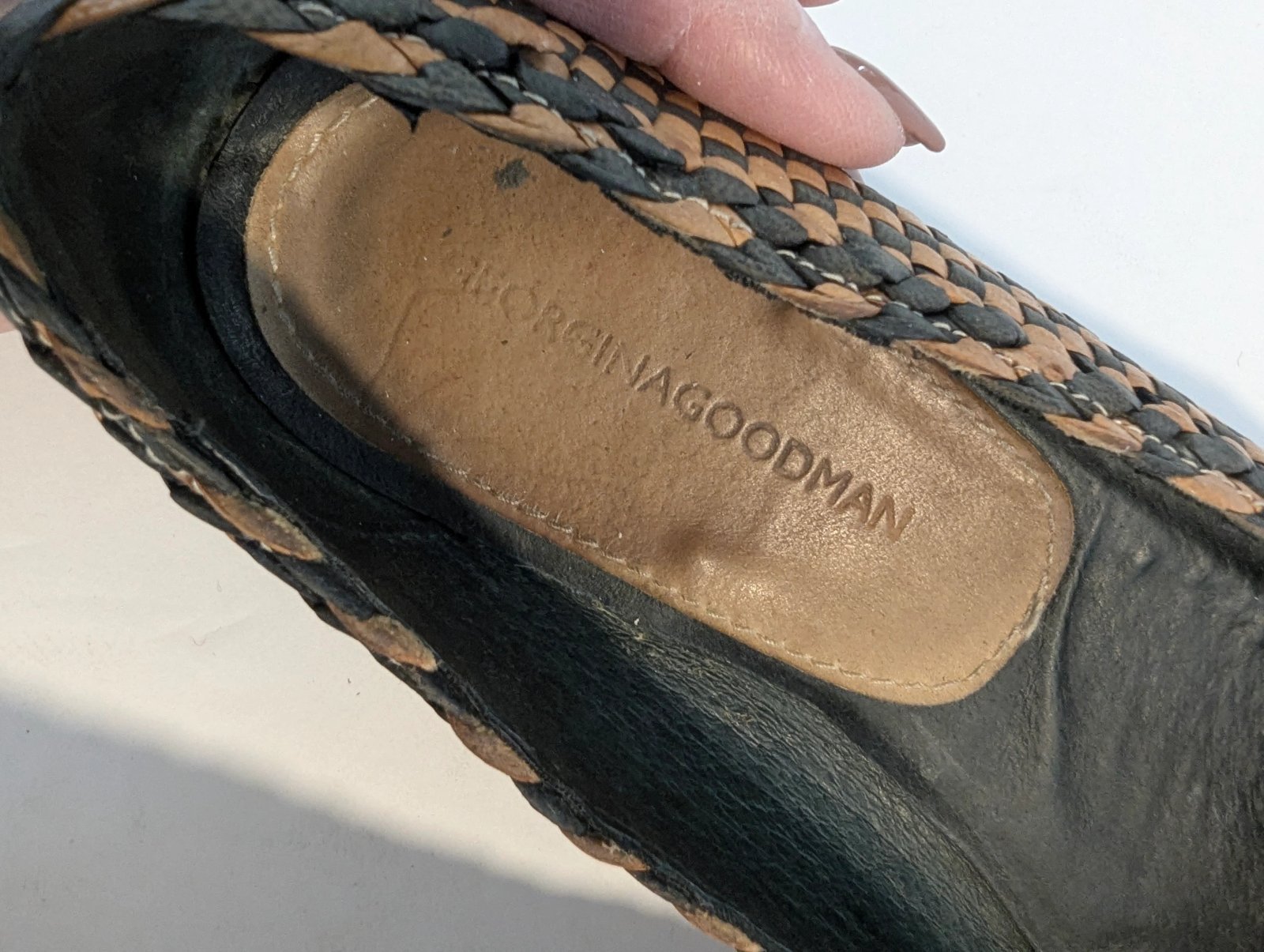 Georgina Goodman Woven Flats — Size 38.5/ US 8 - Image 6