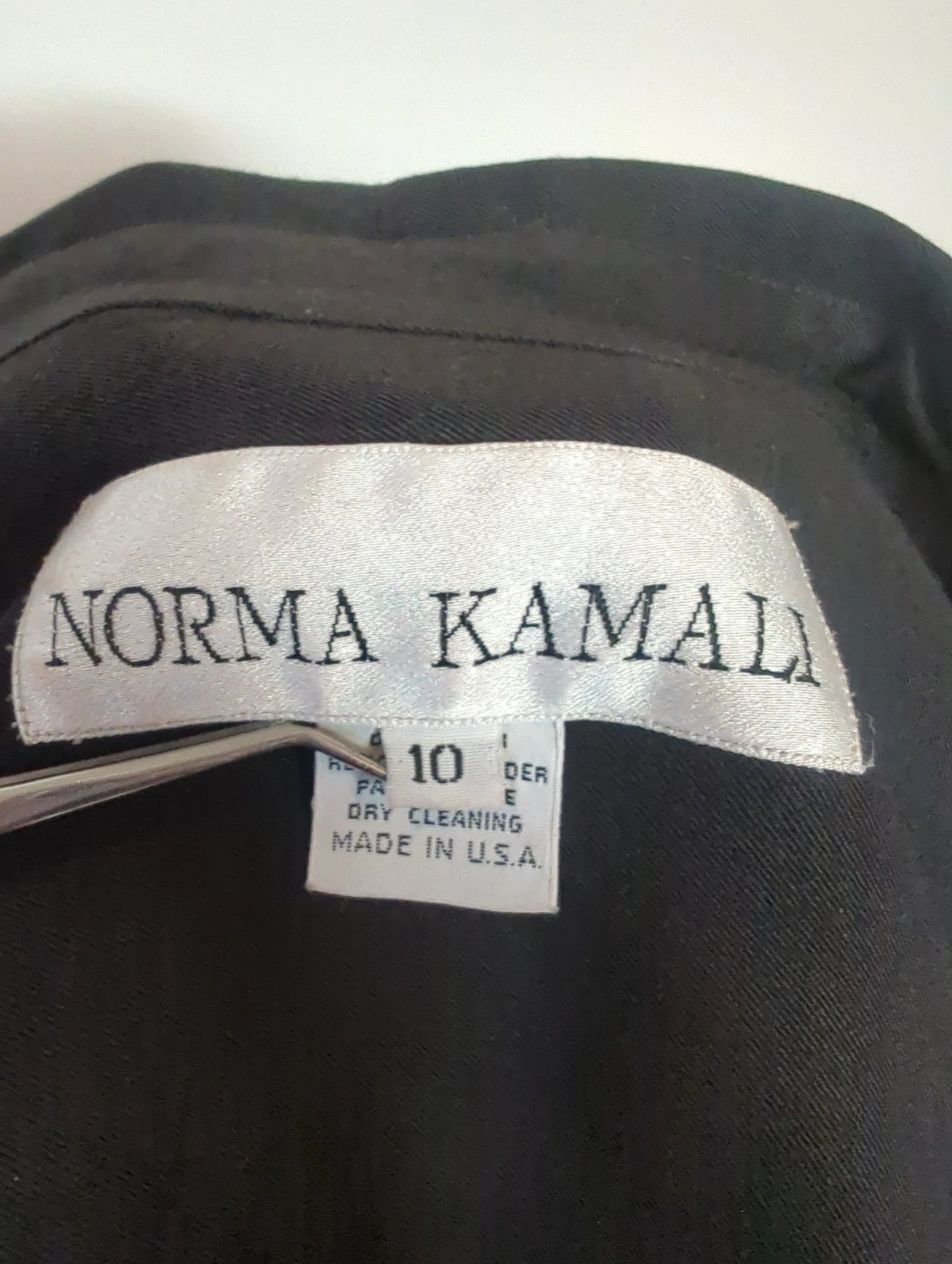 Norma Kamali Vintage Dress — Size 10 - Image 7