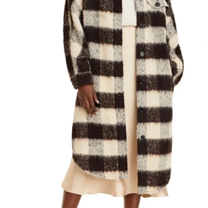 A.L.C. Carter Plaid Coat — Size 8