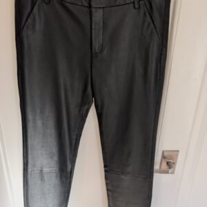 Avec Les Filles Leather Trouser — Size 12