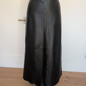 Leather Skirt Black — Size 29/8