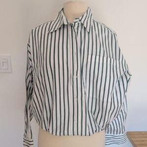 Dorothee Schumacher Soft Stripe Blouse — Size 0