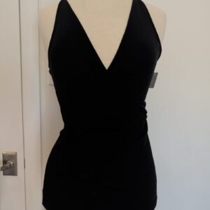 Splendid Faux Wrap Deep V Tank — Size M
